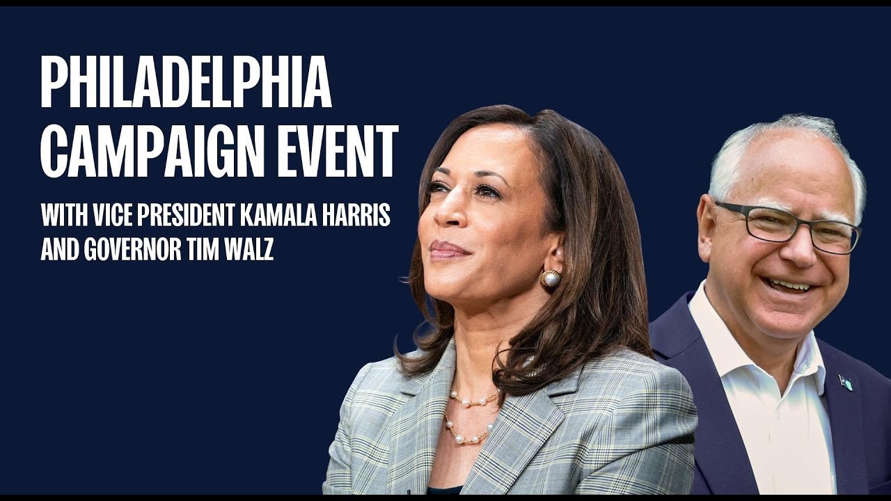 Philadelphia Rally with Vice President Kamala Harris and Governor T...